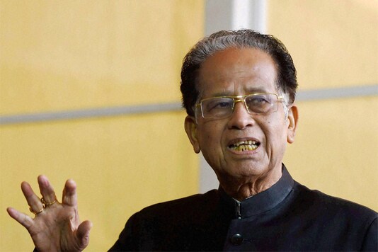File photo of former Assam chief minister and senior Congress leader Tarun Gogoi. (PTI)