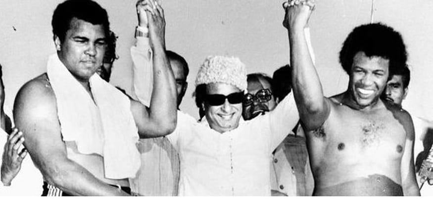 Ali Muhammad Rmg When Muhammad Ali Met MG Ramachandran in Madras | Other-sports News ...