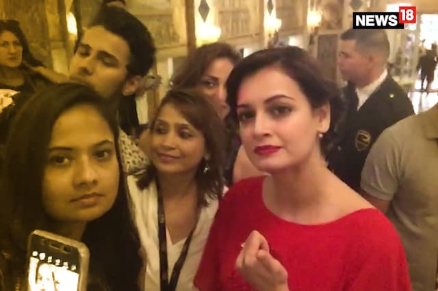 IIFA Awards 2016: Dia Mirza Stuns in a Red Dress