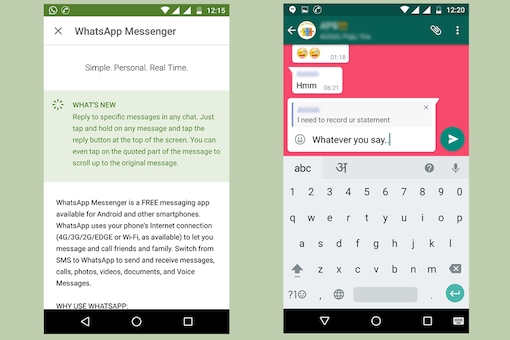 Whatsapp Now Lets You Quote Messages In Group Chats Whatsapp Now Lets You Quote Messages In Group Chats
