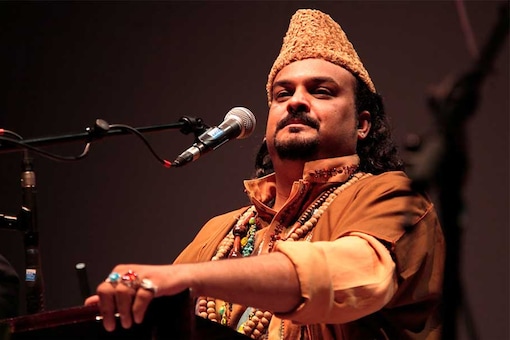 File Photo of sufi singer Amjad Sabri. 