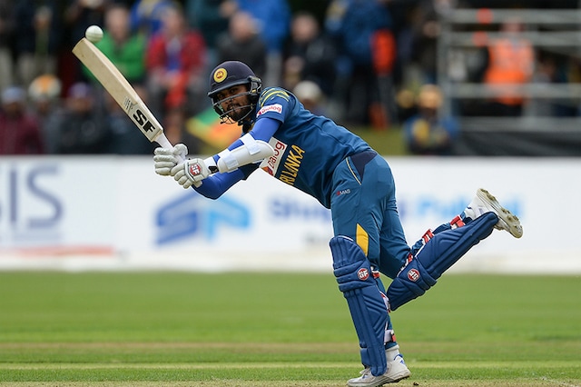 Dinesh Chandimal in action during the match. (Getty Images)