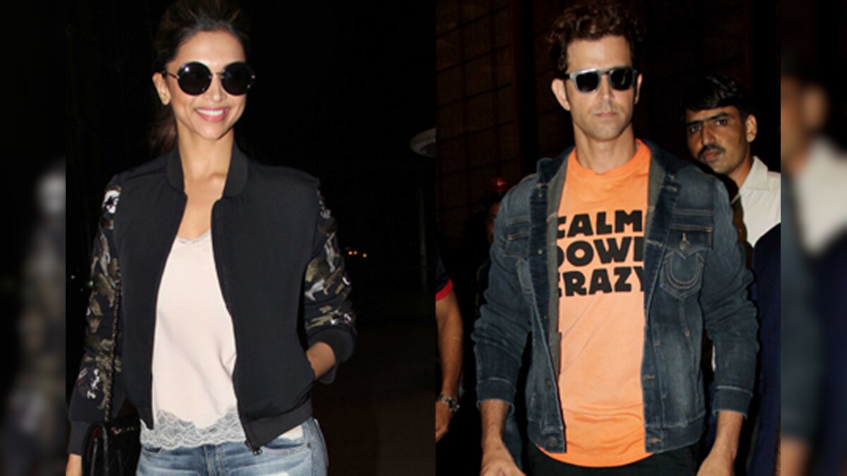 Snapshot: Deepika, Hrithik Leave For IIFA Awards 2016 - News18