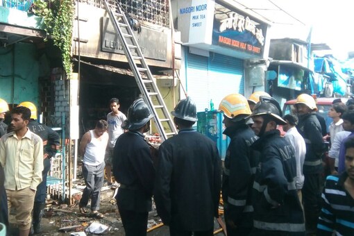 8 Dead in Fire at a Medical Store in Mumbai