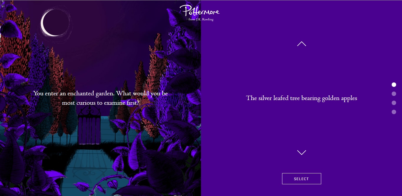 Pottermore Quizzes