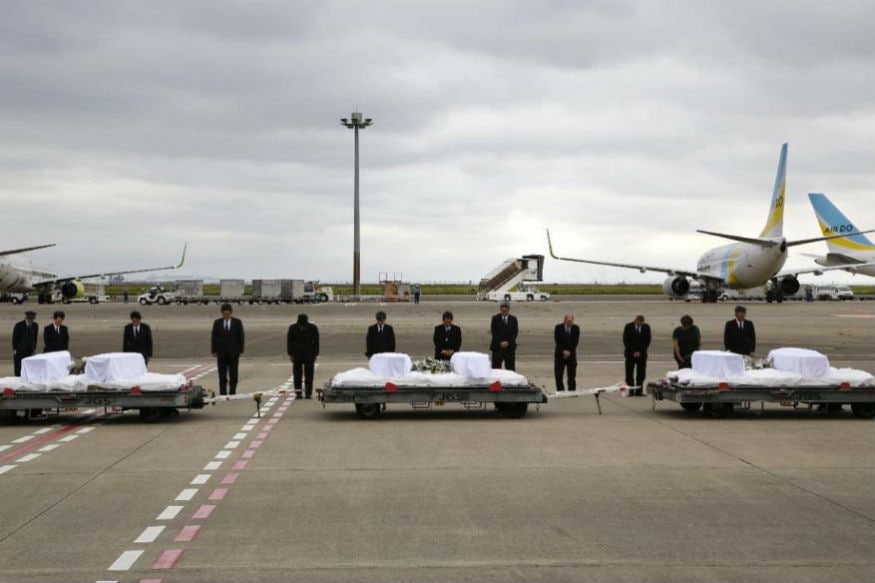 Bodies Of 7 Japanese Return From Bangladesh Return Back Home