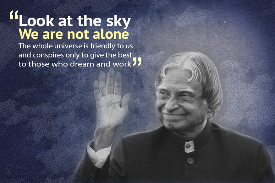 APJ Abdul Kalam Quotes That Will Inspire You For Life - News18