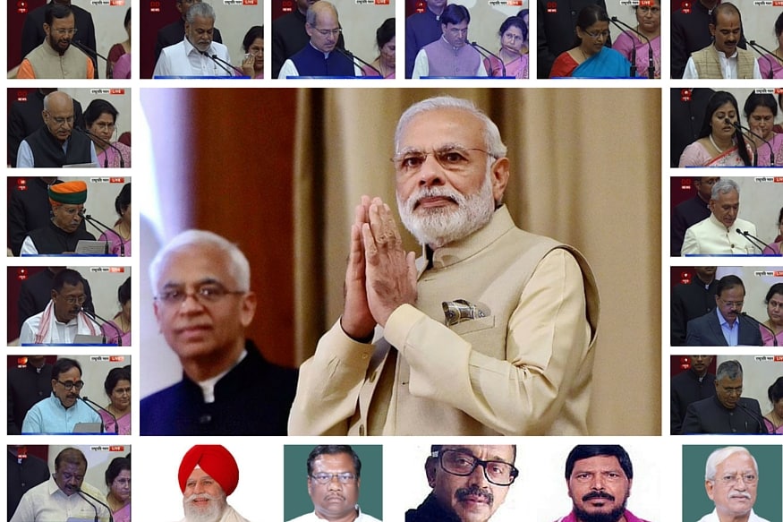 19 New Ministers In Team Modi 2 0 Javadekar Promoted