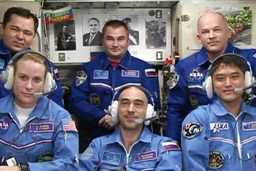 Three Astronauts Join Expedition 48 Crew Aboard ISS