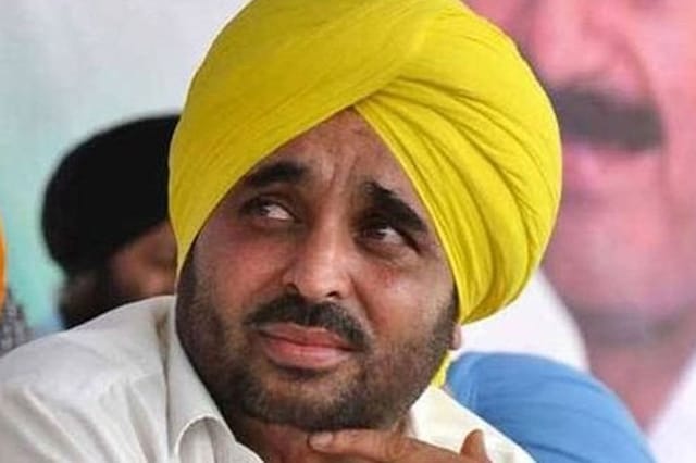 File image of Bhagwant Mann. (Picture courtesy: Twitter)