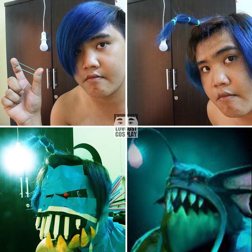 Cheap Cosplay Guy Creates More LowCost Costumes From Household Objects   Bored Panda
