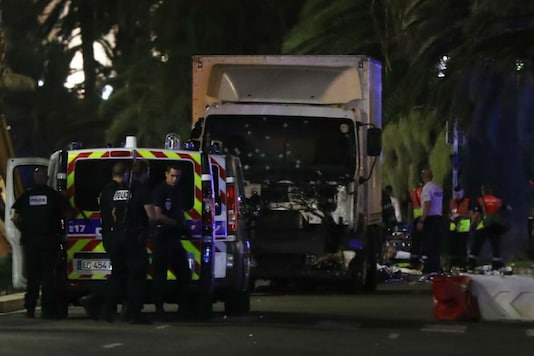 Truck attack kills at least 80 in Nice. Truck attack kills at least 80 in Nice.