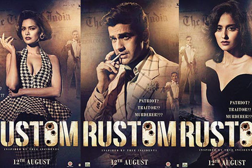 Ad Rustom Sir Akshay Kumar Introduces Ileana, Esha and Arjan's Characters From ...