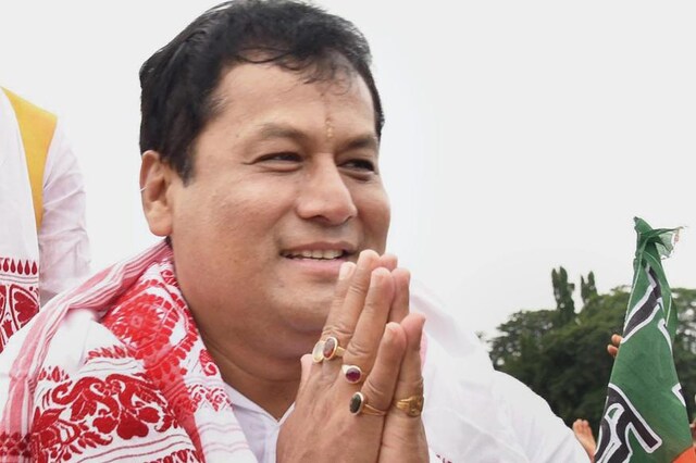 File photo of Assam Chief Minister Sarbananda Sonowal.