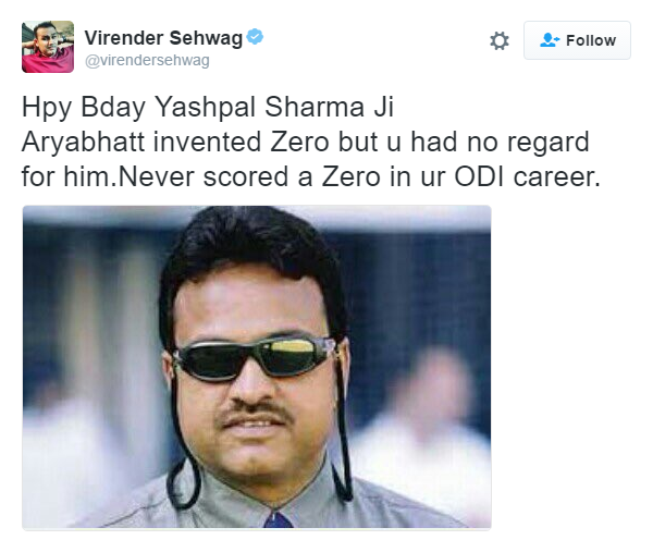 Happy Birthday, Virender Sehwag : His Twitter Account Proves He Is A