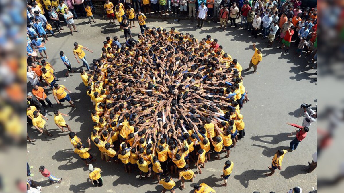 SC to Hear Fresh Plea on Human Pyramid During 'Dahi Handi' Today