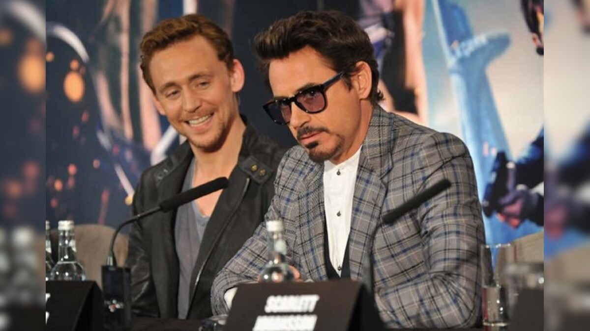 Robert Downey Jr Tom Hiddleston to Instagram With a Cheeky