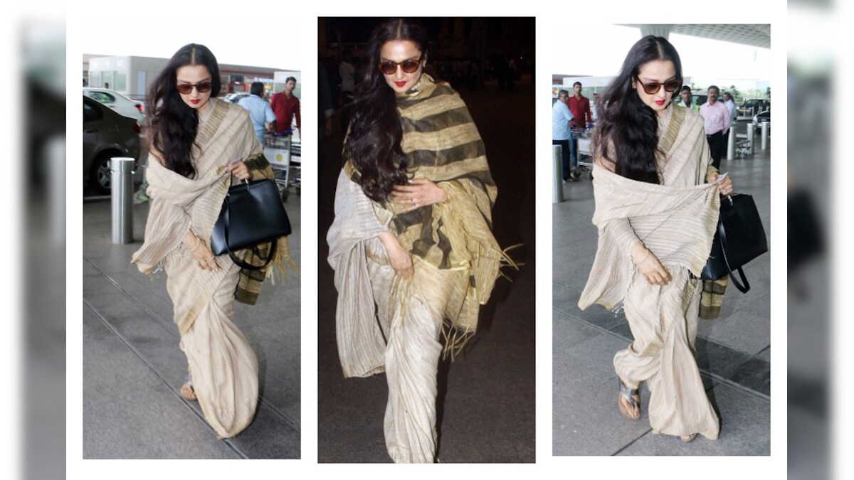 Actress Rekha Knows How To Travel In Style News18