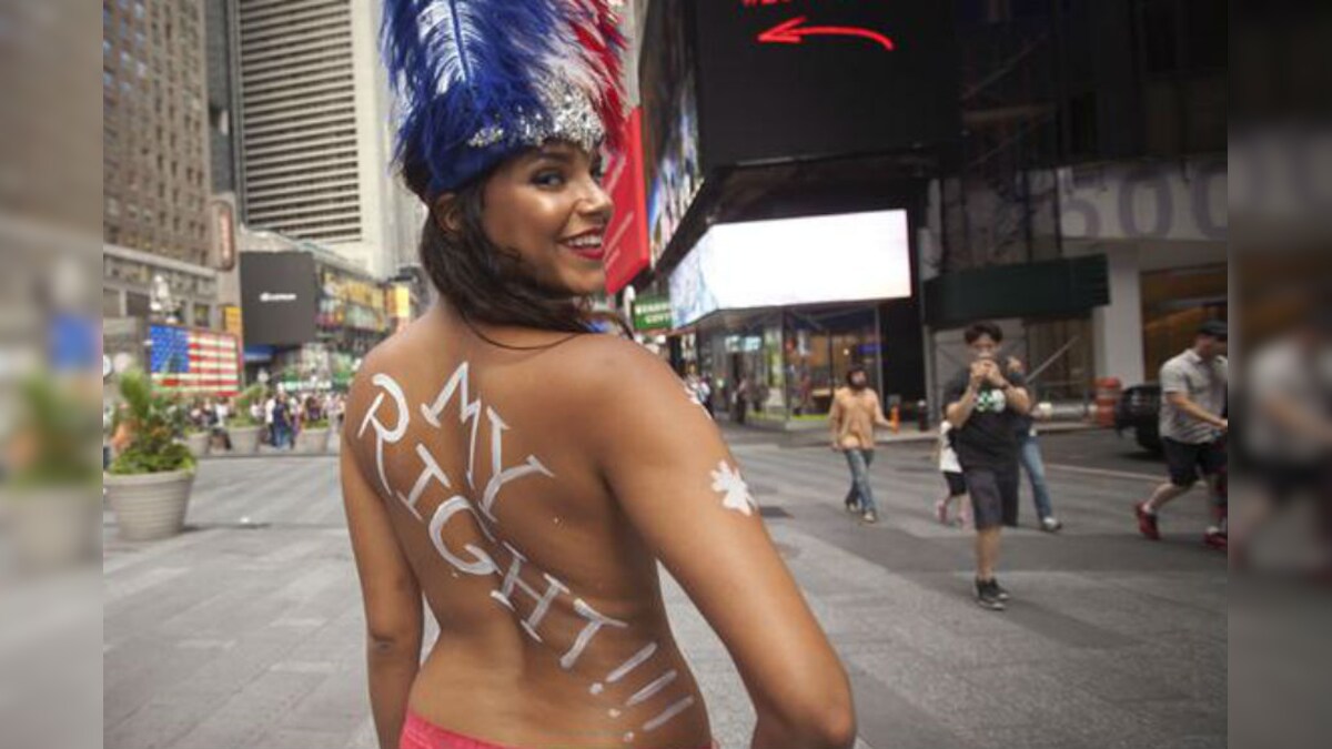 Go Topless Day: Women, Men in US Bare All for Gender Equality - News18