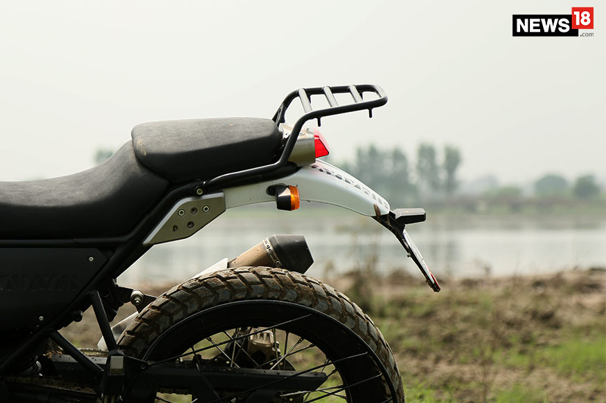 royal enfield himalayan back tyre