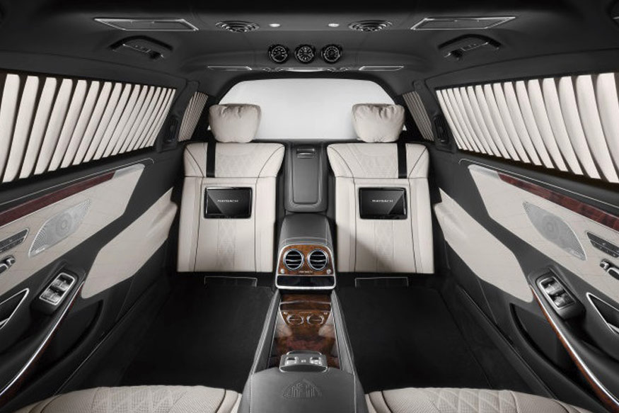 Mercedes Maybach S 600 Pullman Guard Is Luxurious And Bomb Proof