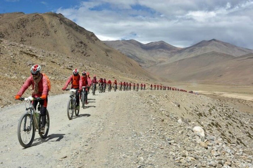 500 Nuns Cycle Across Himalayas To Oppose Human Trafficking 500 Nuns Cycle Across Himalayas To Oppose Human Trafficking