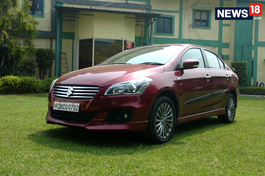 Maruti Suzuki Ciaz SHVS. (Photo: Manav Sinha/News18.com)