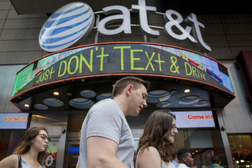 AT&T Logo.
Representative Image.
(Image: REUTERS/Brendan McDermid)