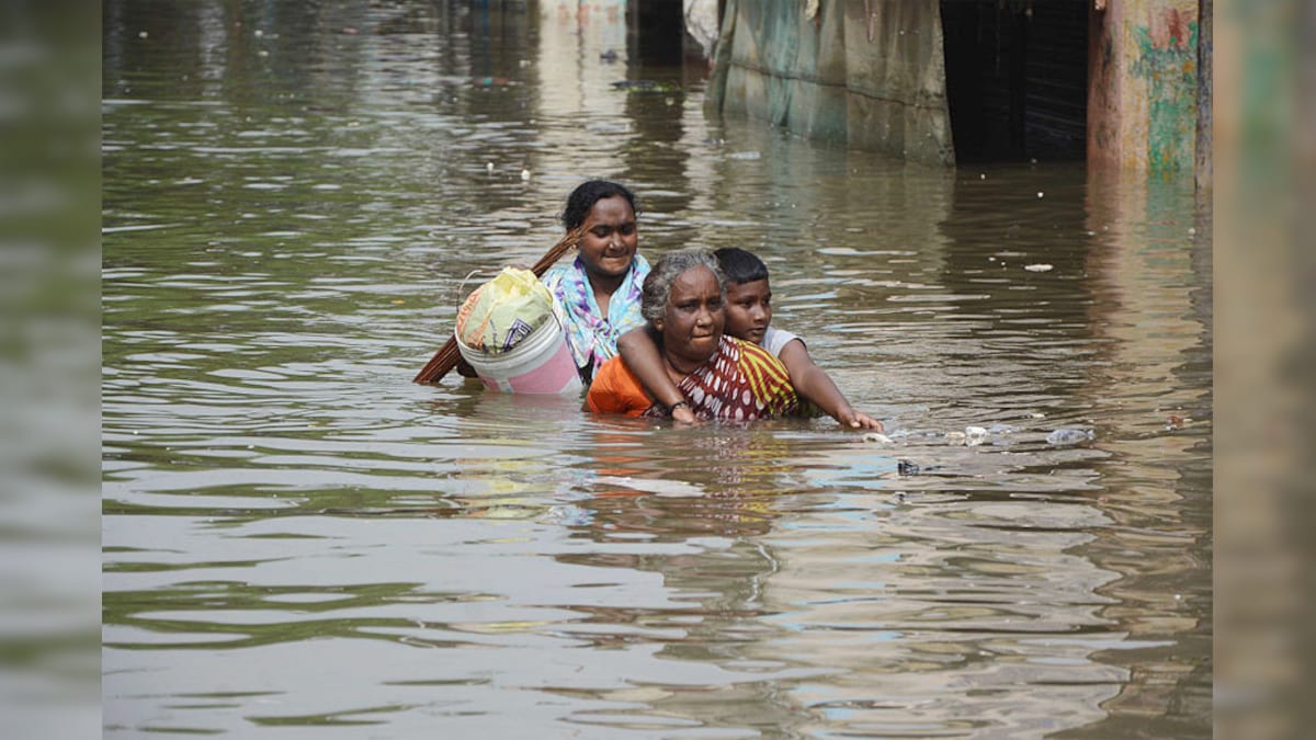 Tamil Nadu Floods 3 Dead 7167 Acres Of Crops Submerged News18