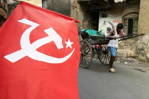 File image of CPI(M) flag. (Image: Getty Images)