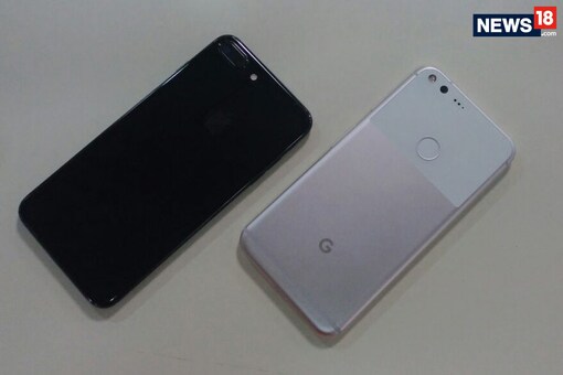 iPhone 7 Plus Vs Google Pixel XL. (Image: News18.com)