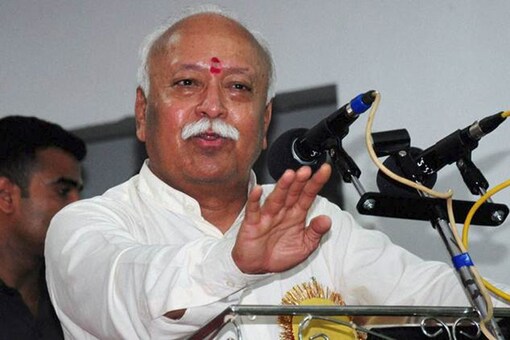 RSS Chief Mohan Bhagwat.  (Photo Credit: PTI) 
