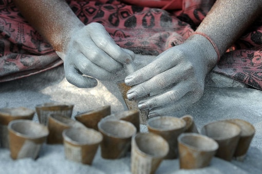 A labourer works at a fireworks factory in Sivakasi, Tamil Nadu. (FILE PHOTO: GETTY IMAGES)