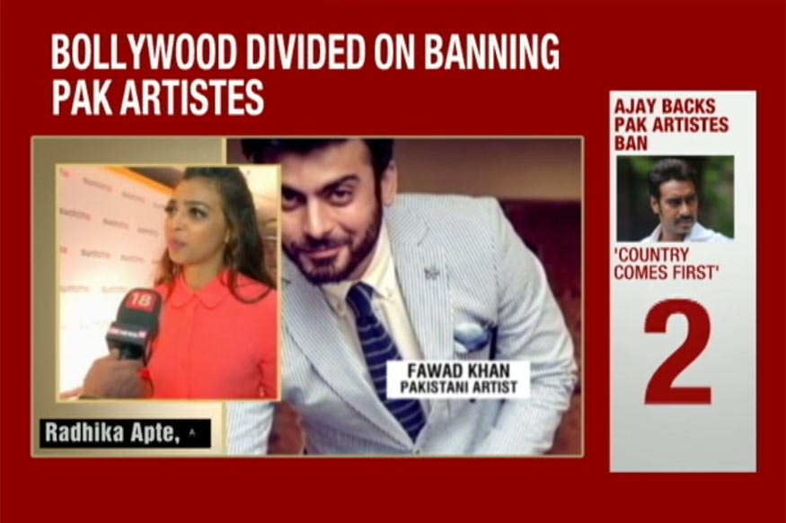 Bollywood Remains Divided Over The Ban On Pakistani Artistes In India News18