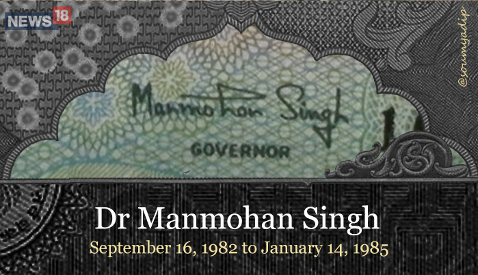 A Visual History of RBI Governors' Signatures on Indian ...