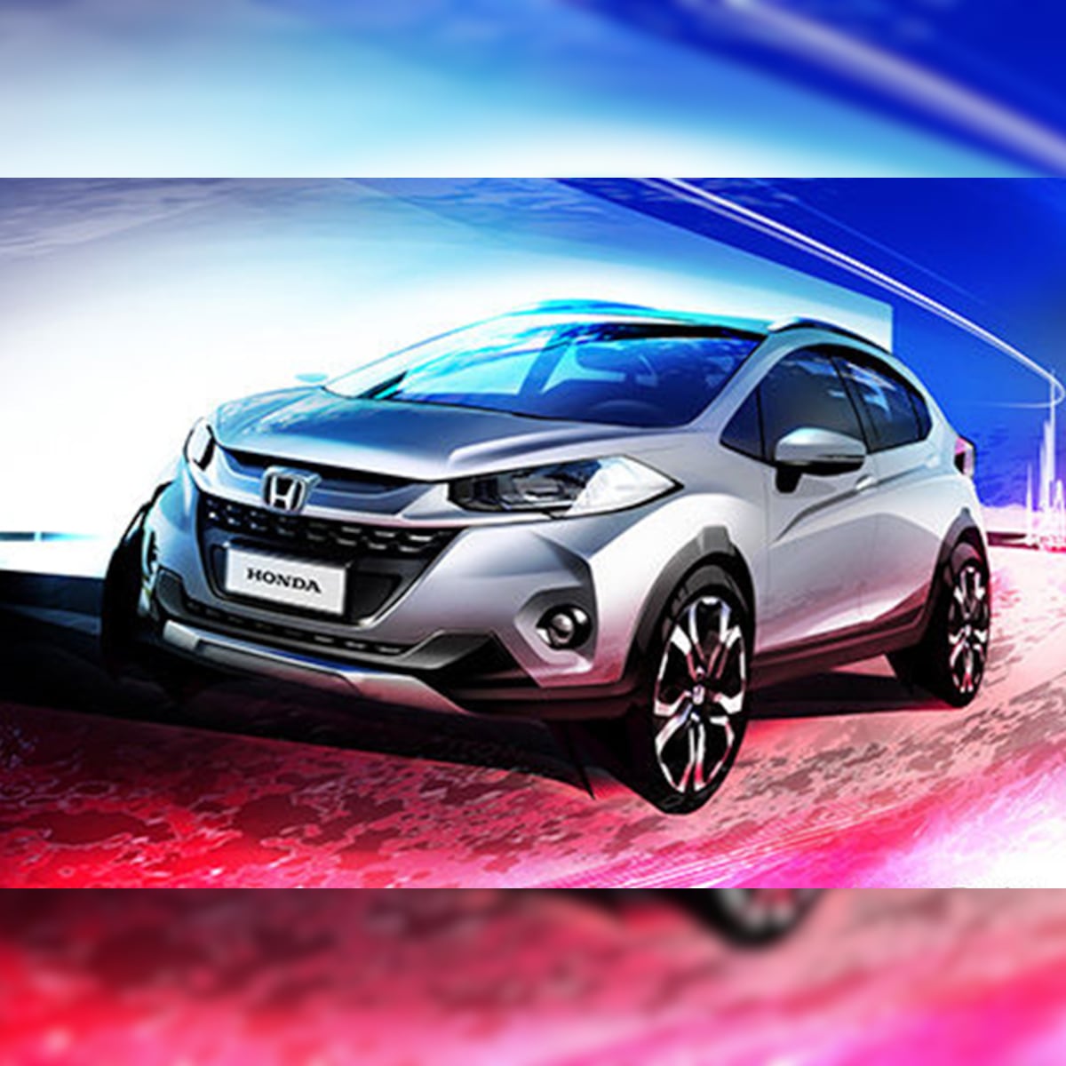 Honda Wr V Teased Ahead Of Debut To Rival Ford Ecosport