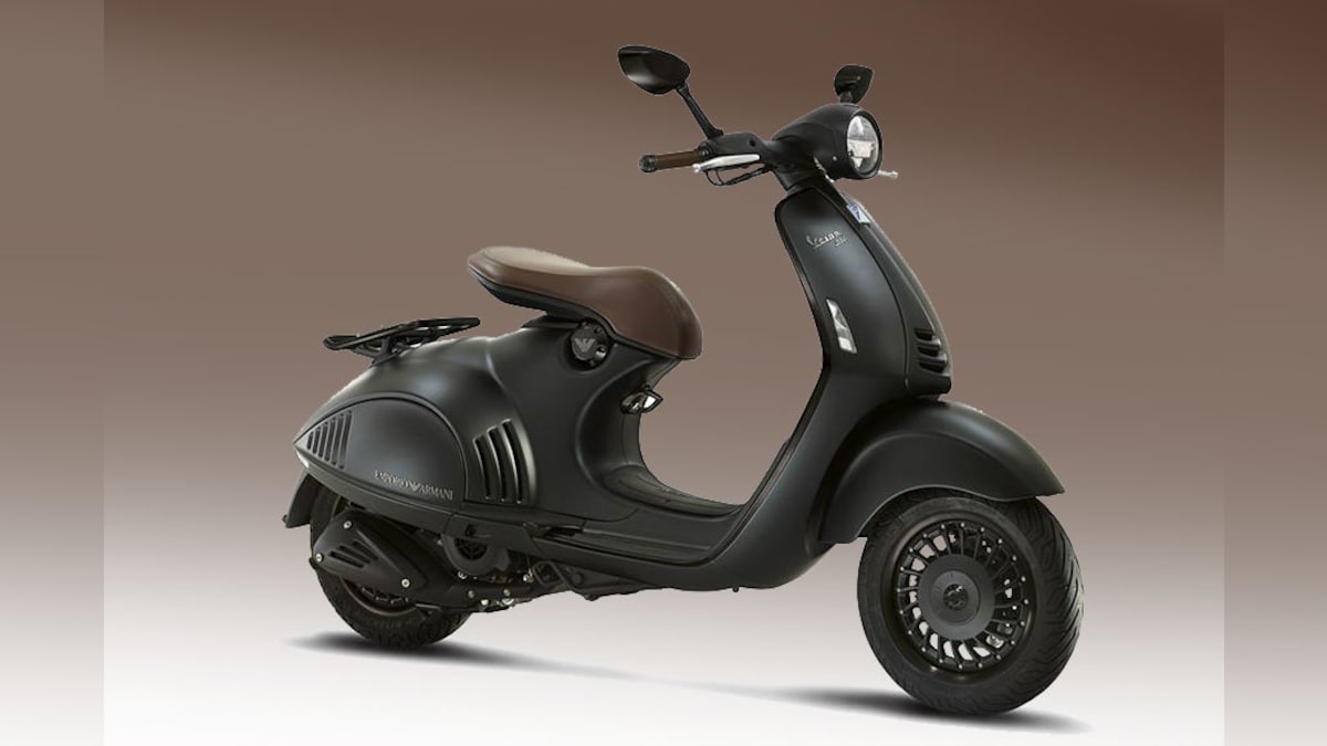 The 12 Lakh Scooter: 125cc Vespa 946 Emporio Armani Edition Launched - News18