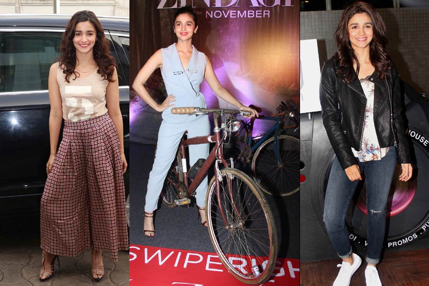 Alia bhatt in on sale black leather jacket