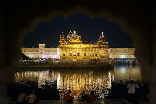 Earlier in the day, pro-Khalistan slogans were raised in the premises of the Golden Temple here to mark the 36th anniversary of Operation Bluestar. (Reuters)
