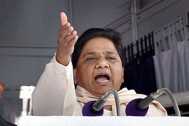 Mayawati claimed the people of Bihar had been betrayed by Nitish Kumar. (PTI photo)