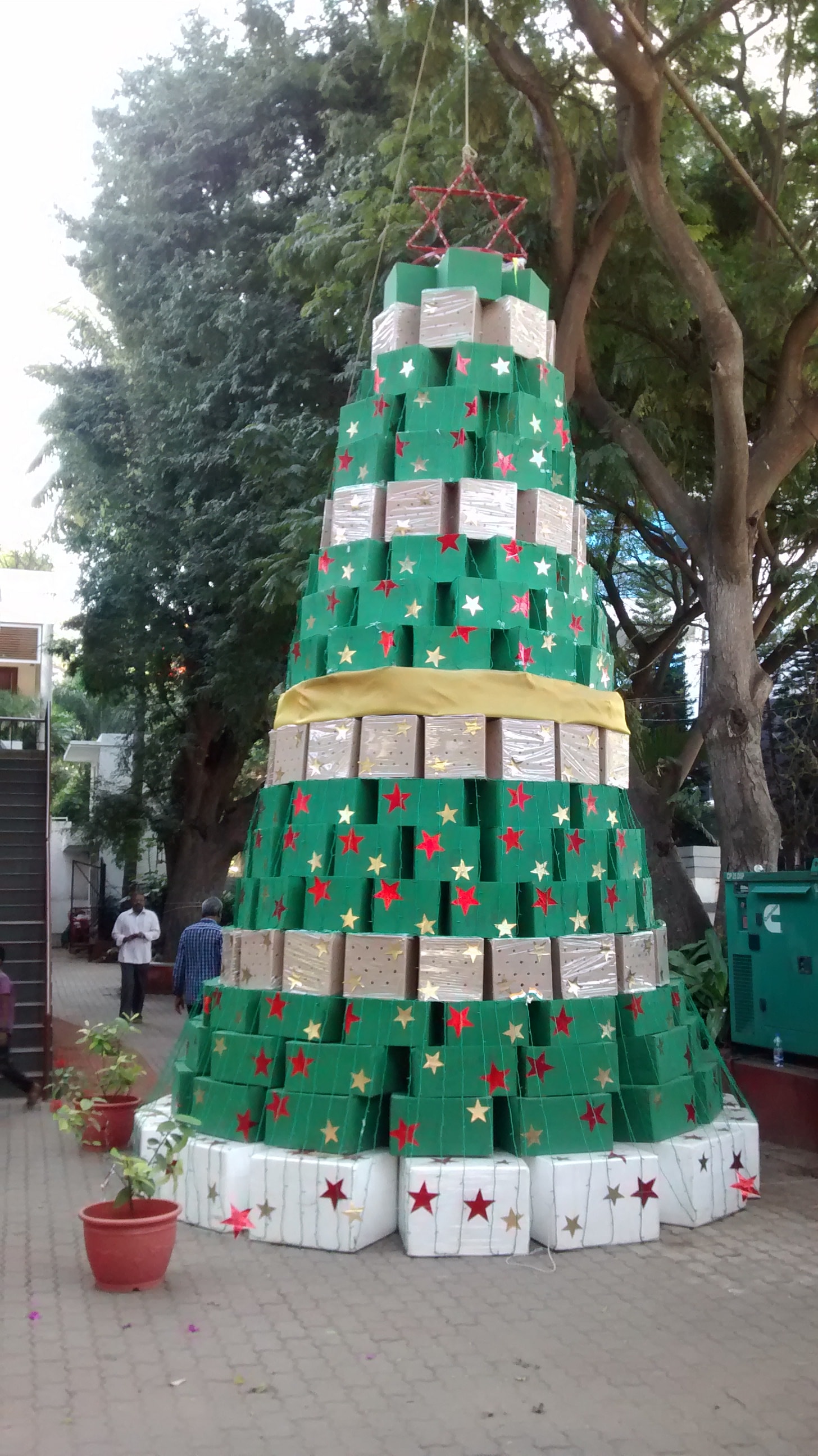 The Christmas Tree That Made The Best From Waste News18