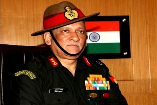 File photo of Army Chief General Bipin Rawat.