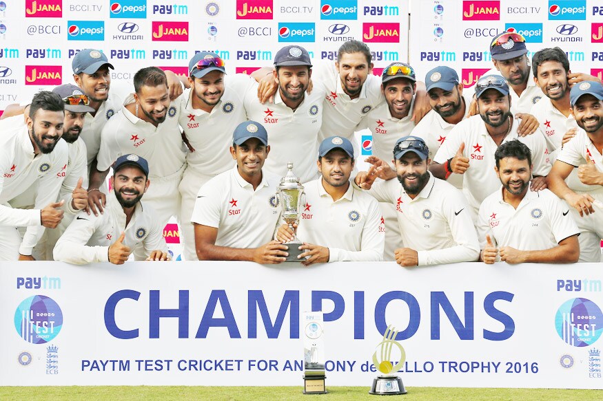 India Vs England Team India Series Report Card