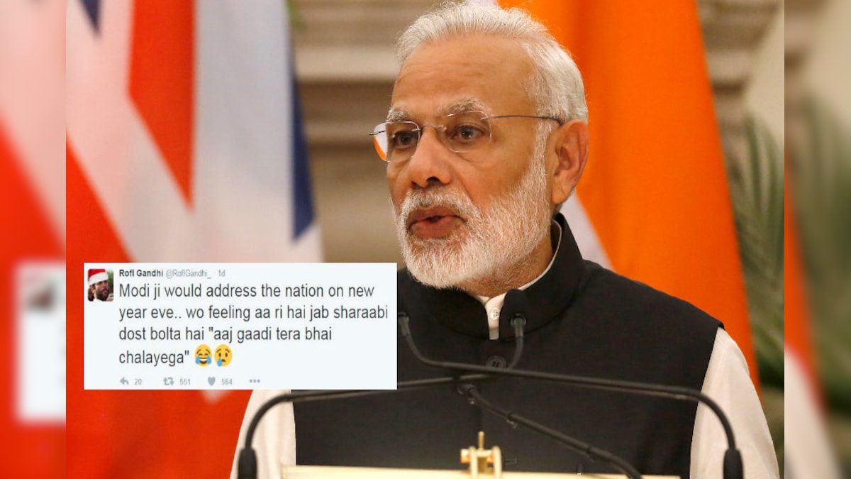 PM Modi To Address Nation On New Year's Eve, Twitter Has A Field Day PM Modi To Address Nation On New Year's Eve, Twitter Has A Field Day