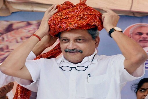 A file photo of Manohar Parrikar. 