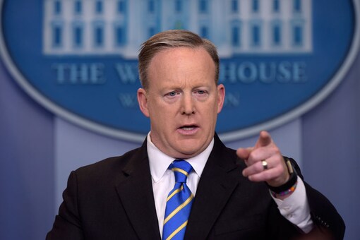 File photo of former White house press secretary Sean Spicer. (AP Photo)