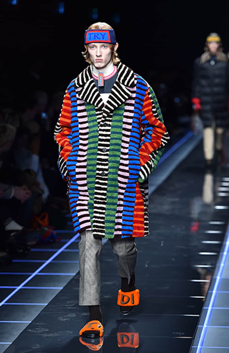 Colorful Patterns Dominate The Final Milan Men's Fashion Week Shows ...