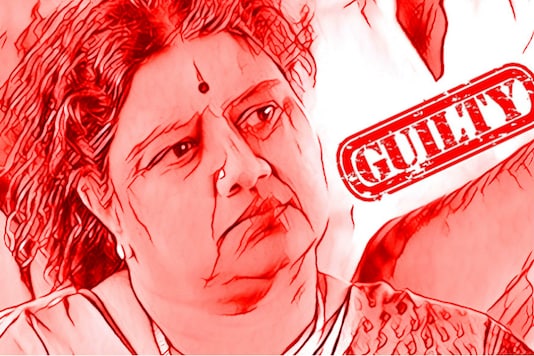 Seen here is an image of AIADMK General Secretary Sasikala. (It is a Network18 creative) Seen here is an image of AIADMK General Secretary Sasikala. (It is a Network18 creative)