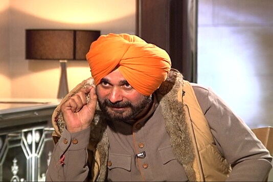 File photo of cricketer turned politician Navjot
Singh Sidhu.