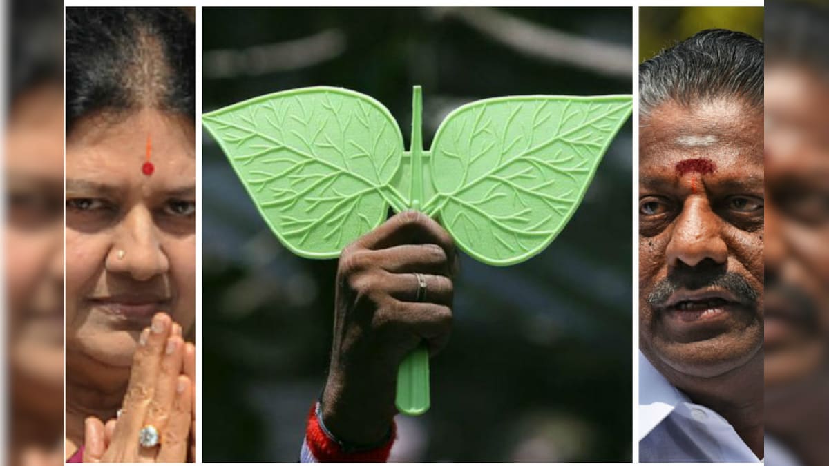 Aiadmk Party Symbol Ops Or Sasikala Ec To Decide Who Will Get Two